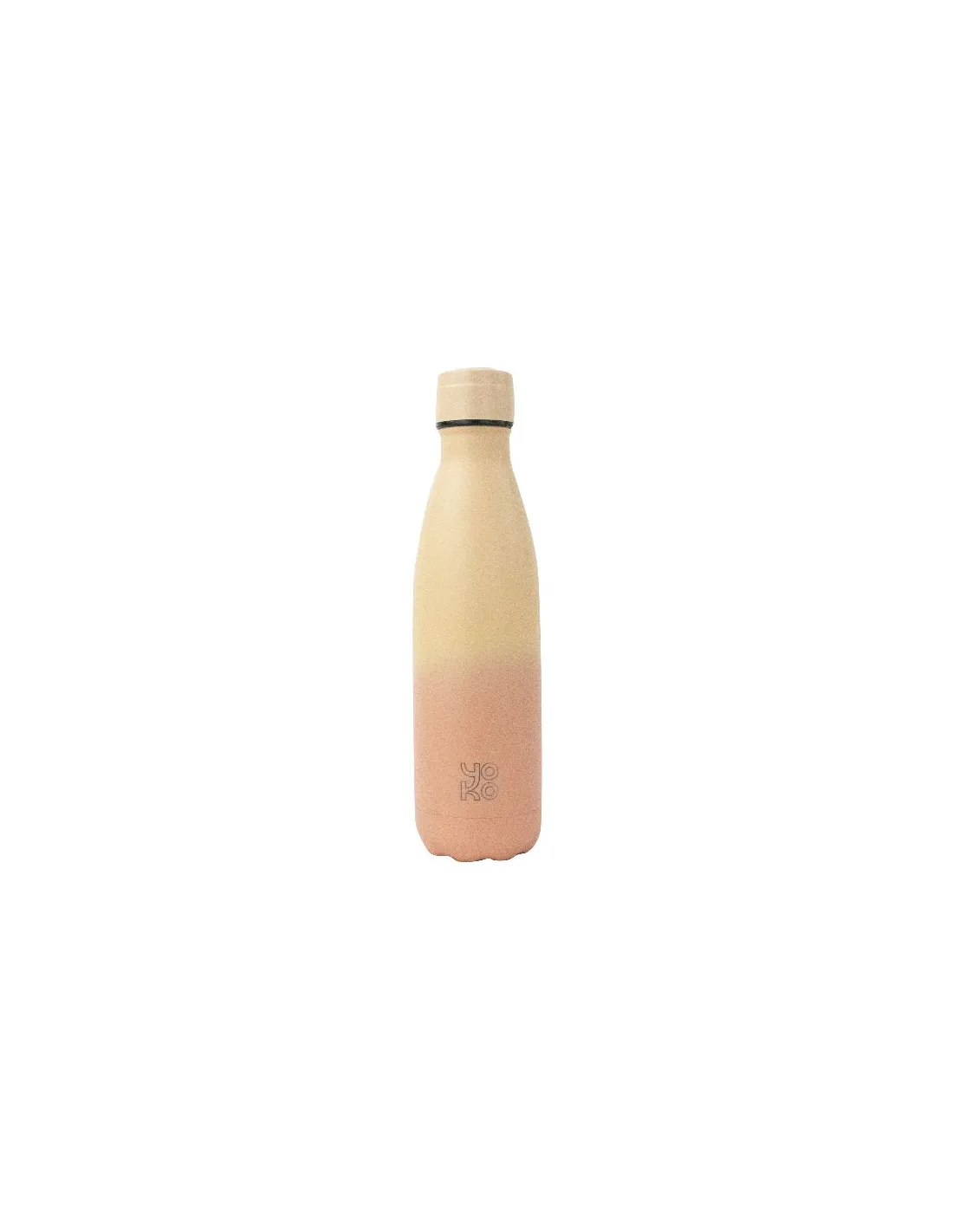 bouteille isotherme 500 ml sorbet pêche - nomade - yoko design