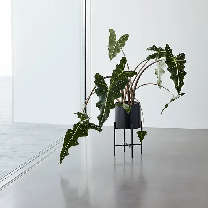 Hübsch Interior - Pot à plantes avec support, lot de 2