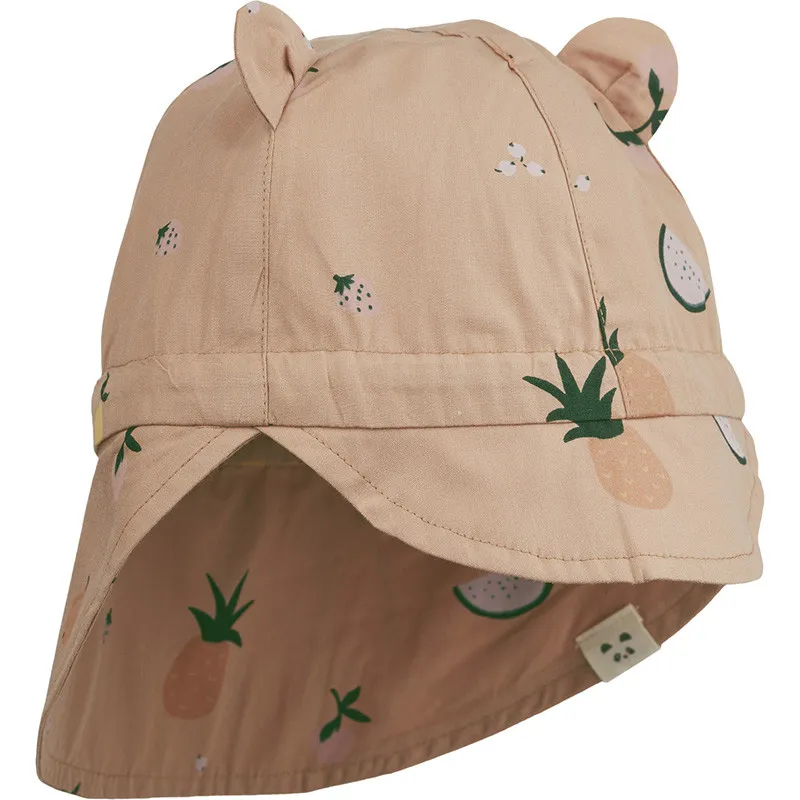 LIEWOOD - CASQUETTE BEBE FRUITS VIEUX ROSE - littlecasba.com
